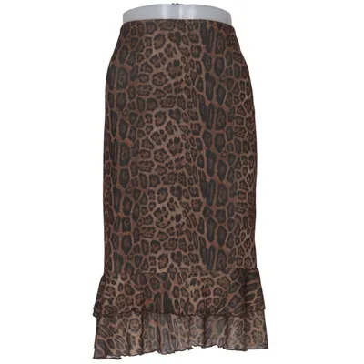 Skirt (Brown, Black) from Dna Polyester
