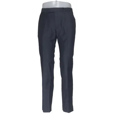 Suit pants (Gray) from Riley Polyester, Wool