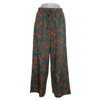 Palazzo broek (Groen, Oranje) van Emery Rose Elastaan, Polyester