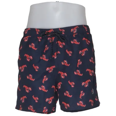 Zwemshort (Blauw, Rood) van Jack & Jones Gerecycled polyester
