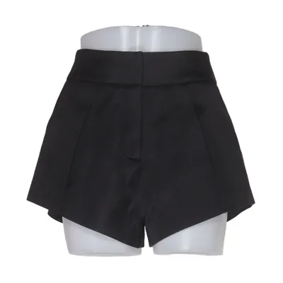 Short (Noir) de Attire the Studio Cupro, Coton biologique, Soie