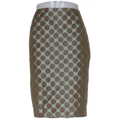 Skirt (Brown, Blue, Multicolored) from Purdey Acetate, Polyester