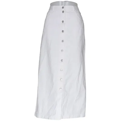 Denim skirt (White) from Sinclair by KappAhl Cotton