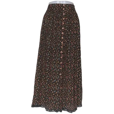 Maxi rok (Zwart, Meerkleurig) van Newhouse