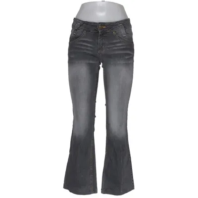Jeans (Grå) fra Lee Bomuld, Elastan