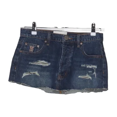Jeansrock (Blau) von One Teaspoon Baumwolle