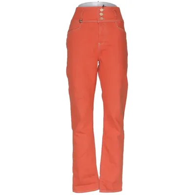 Spijkerbroek (Oranje) van Flash Jeans Katoen, Elastaan, Polyester