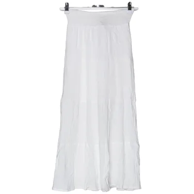 Maxi skirt (White) from H&M Viscose