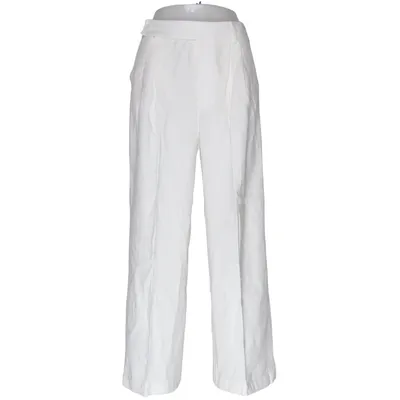 Kostuumbroek (Wit) van Stradivarius Polyester, Viscose