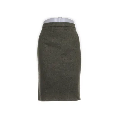 Rok (Groen) van GANT Cupro, Wol, Viscose