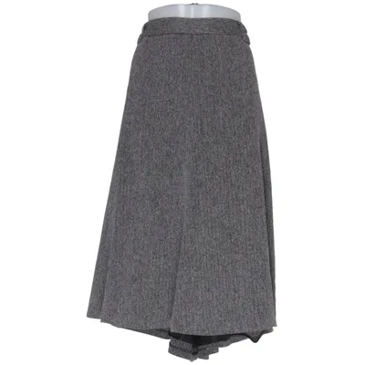 Skirt (Gray) from Encore Polyester, Viscose