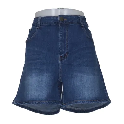 Denim shorts (Blauw) van G-Smack Katoen, Elastaan, Polyester