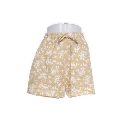 Korte broek (Beige, Wit) van Ellos Home Katoen