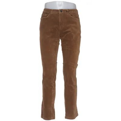 Pantalon en velours (Marron) de Lagency Coton, Élasthane