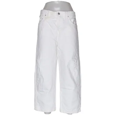 Jeans (White) from Zara Cotton
