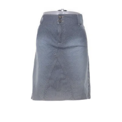 Jupe (Bleu, Blanc) de NYDJ Coton, Élasthane, Polyester