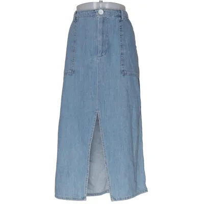 Denim skirt (Blue) from Zara Woman Premium Collection Cotton