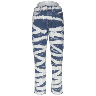 Jeans (Blå, Vit) från Jeanerica Elastan, Ekologisk bomull