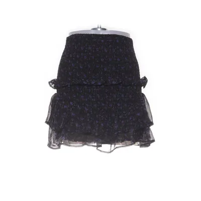 Nederdel (Sort, Lilla, Flerfarvet) fra Neo Noir Polyester, Viscose