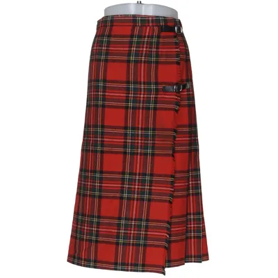 Skirt (Red, Black, Green, Yellow) from Pepita Polyamide, Polyester, Wool