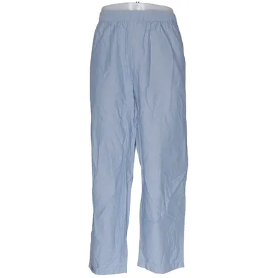 Pantalon (Bleu) de Uniqlo Coton, Lin, Polyester