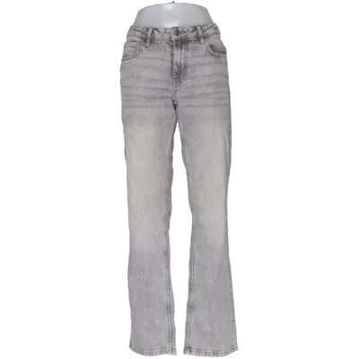 Jeans (Grå) fra Nelly Bomuld, Elastan