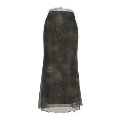 Maxi rok (Groen) van Shein Elastaan, Polyester