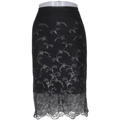Jupe (Noir, Argent) de Turnover Polyamide, Polyester
