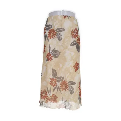 Nederdel (Beige, Flerfarvet) fra Life Style Polyamid, Polyester