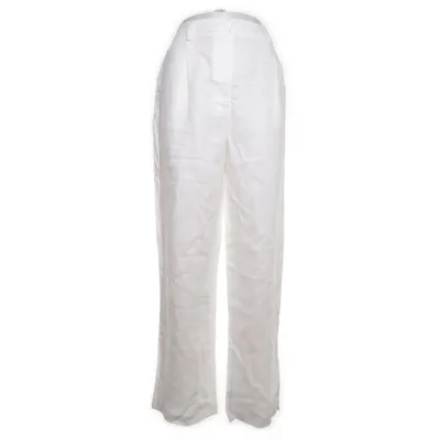 Pants (White) from NA-KD Linen