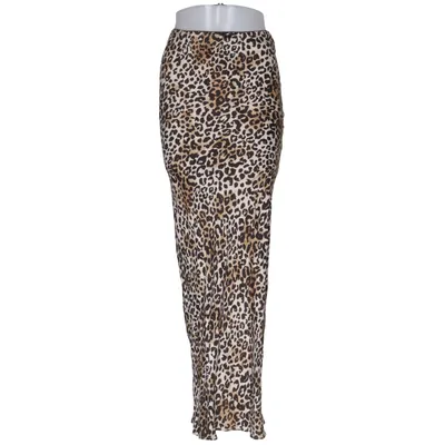 Maxi skirt (Beige, Black) from Bershka