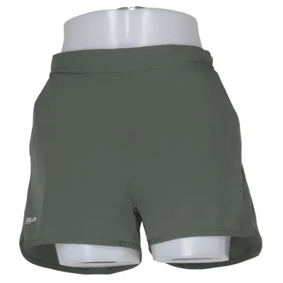 Trainingsshorts (Groen) van CLN Athletics Elastaan, Gerecycled polyester