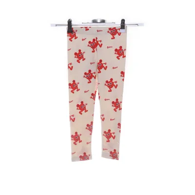 Leggings (Beige, Röd) från Babblarna x KappAhl Bomull, Elastan
