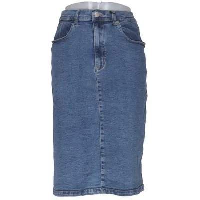 Denim skirt (Blue) from Marmalade Cotton, Elastane