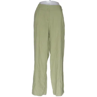 Pantalon patte d'éléphant (Vert) de Nife Coton, Lin, Viscose