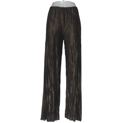 Pantalon patte d'éléphant (Tina Olsen selskabsbukser sort/guld glitter) de Teatro Élasthane, Polyamide, Polyester
