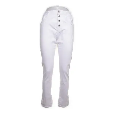 Jeans (White) from Jewelly Cotton, Elastane
