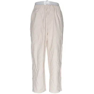 Broek (Beige) van Uniqlo Katoen, Linnen, Polyester