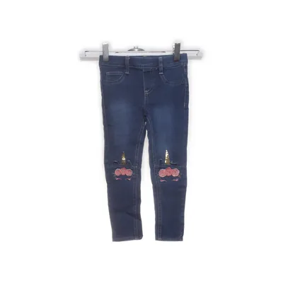 Treggings (Blue) from Delias Cotton, Elastane, Polyester