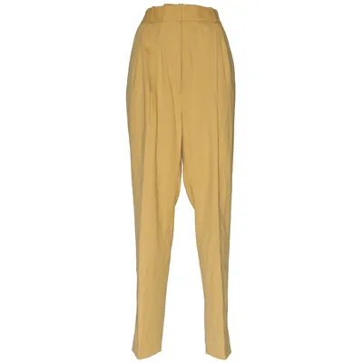 Pants (Yellow) from COS Elastane, Polyester, Wool