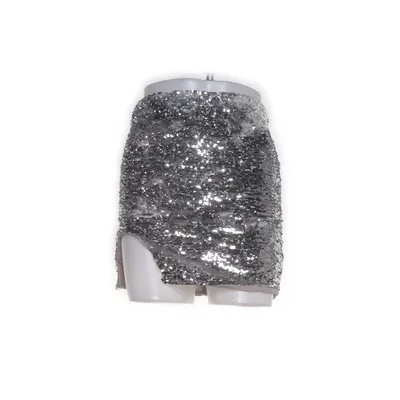 Kjol (Silverfärgad) från H&M Trend Polyester