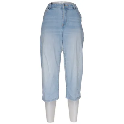 Trekvart bukser (Blå) fra Honey B Blue Bomuld, Elastan, Polyester