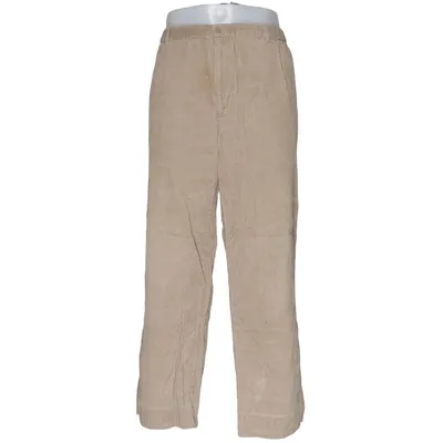 Corduroy pants (Beige) from Daxon Cotton, Polyester