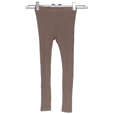 Leggings (Brun) fra Name It Elastan, Modal, Økologisk bomuld