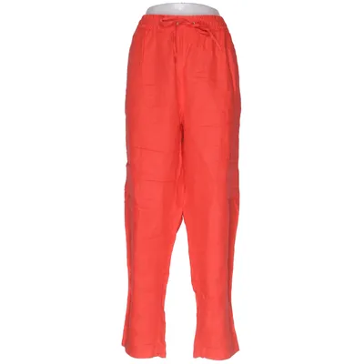 Bukser (Rød) fra H&M Premium Quality Linned, Bomuld