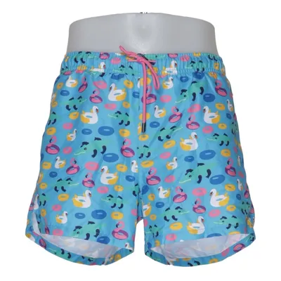 Zwemshort (Blauw, Meerkleurig) van Happy Socks Polyester