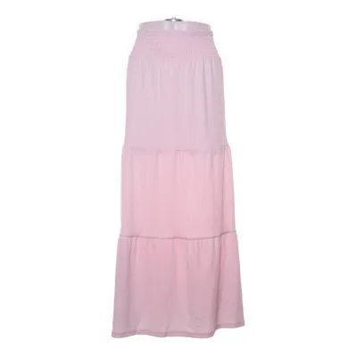 Långkjol (Rosa) från Lager 157 Elastan, Polyester