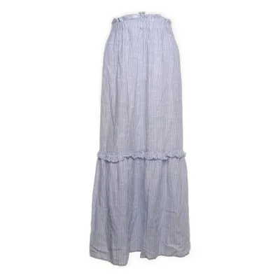 Maxi rok (Blauw, Wit) van Design by kappAhl Katoen, Viscose