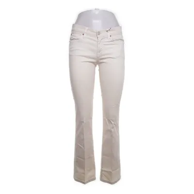 Spijkerbroek (Beige) van 7 for All Mankind Katoen, Polyurethaan