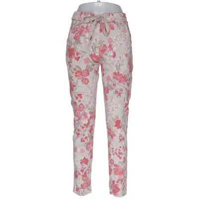 Pantalon (Beige, Rose) de Mix By Élasthane, Polyamide, Viscose